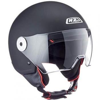 NZI Casco Jet Vintage 3 Adulto Color Negro