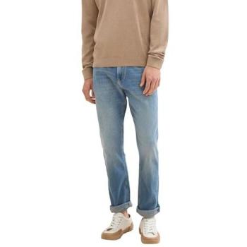TOM TAILOR Jeans Damen “Josh” – Slim Fit, Five Pocket, Light Stone Blau Denim – 40/32 – Baumwoll-Elasthan-Mix