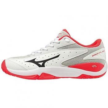 All Court Wave Flash Dames Tennis Schoen Mizuno Wit