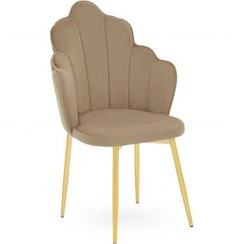 Premium Premier Tian Velvet Executive Chair – Brown