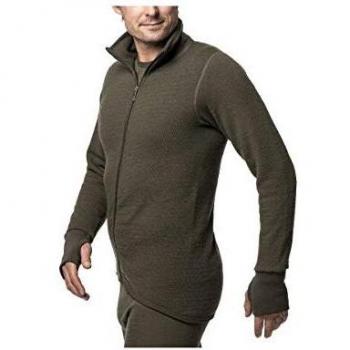 Woolpower Full Zip Jacke 400 Tannengrün, Größe XL