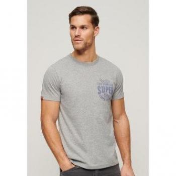 Male 2XL Ash Grey Copper Label Tee