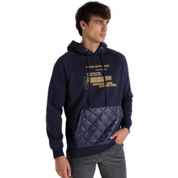 Hoodie en coton marine pour homme Lois Jeans
