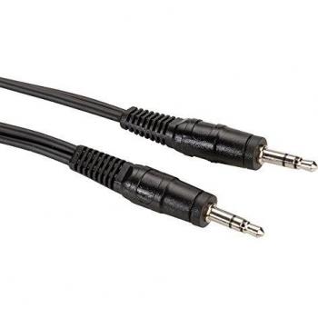 Cavo Jack Audio 3,5mm M/M 2,00 m Nero
