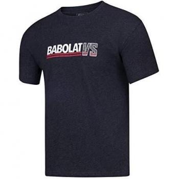Babolat Herren‑Tee Vintage XL – Tiefschwarz