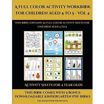 Activity Sheets for 4 Year Olds