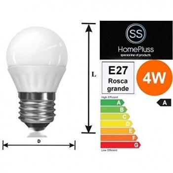 Ampoule E27 4W LED Blanc Chaud