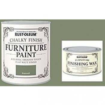 Rust‑Oleum Chalky Gloss Paint & Protective Wax – Bramwell 125 ml