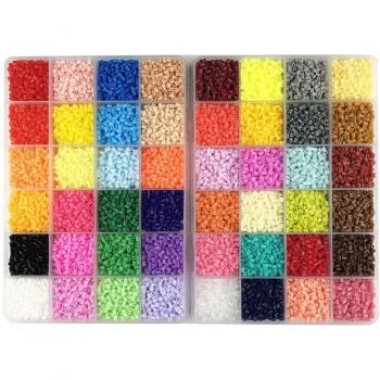Kit 3D Hama Mini 2,6 – Perles Colorées 24 / 48 / 72
