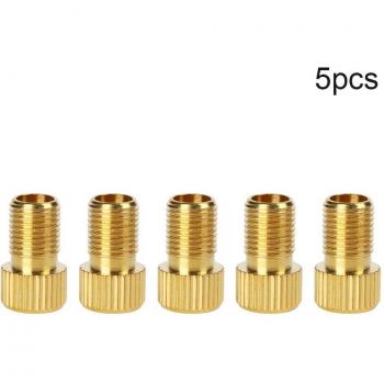 Bicycle Rim Valve Caps (Schrader Compatible) – 5 Count