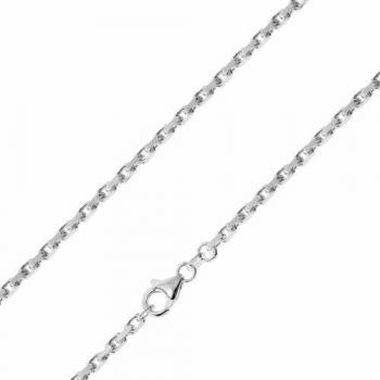 Herren-Ankerkette 925 Silber 2,5 mm 50 cm Länge