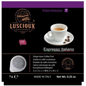 Creme‑Intermezzo Pad Luscioux 44 mm – 100 Stück, stark im Geschmack