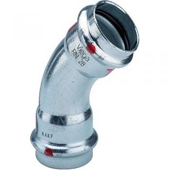 Viega Prestabo 45° Kogelbocht 35mm Pers/Pers