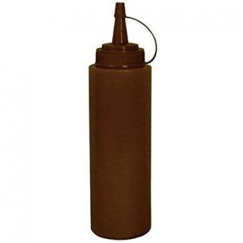 Vogue 8 oz. Brown Sauce Squeeze Bottle