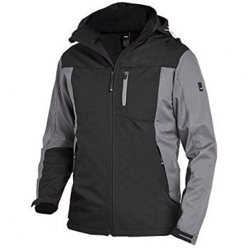 Giacca di Lavoro FHB JANNIK Softshell Grigio/Nero L