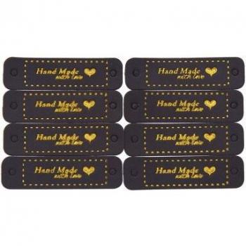 Custom Leather Decorating Tags for Jeans and Footwear