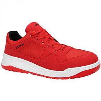 Chaussure de travail ELTEN MAVERICK RED LOW – Sécurité ESD, talon en acier – 41