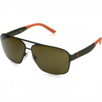 POLO 0PH3105 932173, Montures de Lunettes Homme, Vert (Rubber Olive), 62