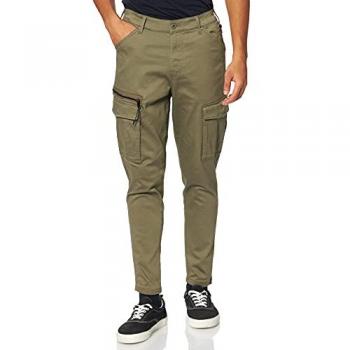 Pantalon Jack & Jones Ace Dex Coupe 33x36 en Vert Olive