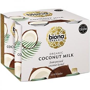 Biona Organic Coconut Milk 400ml x 4