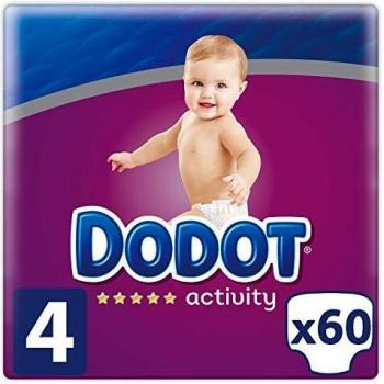 Dodot 60er Aktiv-Windeln – Kindergroße 4 (9‑14 kg)