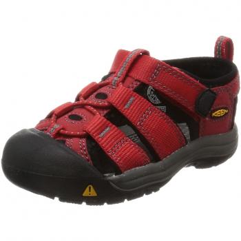 Keen Unisex-Kinder Newport H2 Trekking-& Wandersandalen,Rot
