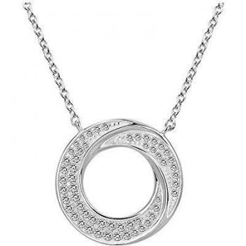 Joaly Collier Chic en Argent et Zirconium