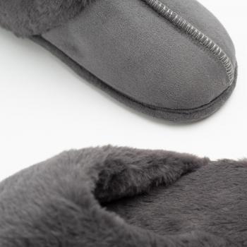 Mule Faux Suede Fur Slippers