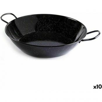 Paellera Belseher Vitrificada 33 x 26 x 10 cm de Acero (10 Unidades)