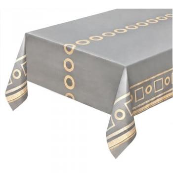 Nappe Antitaches Clé Grecque 140x500 cm