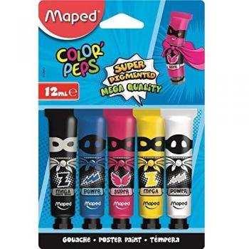 Set Vernice COLOR'PEPS Maped 5 Tubetti