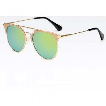 Reflective Alloy Sunglasses for Women