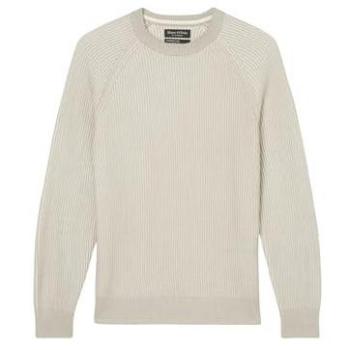 Marc O'Polo Regular Fit Strickpullover grau, Größe M