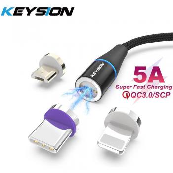 Cavo di ricarica USB C magnetico 5A per Huawei P50 P40 P30 Mate 50 40 30 20 Honor 20