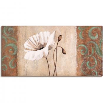 Mohnblumen Canvasbild von Artland