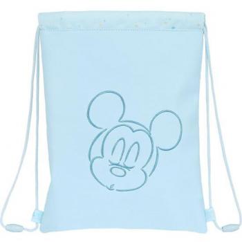 Bolsa Mochila con Cuerdas Mickey Mouse Clubhouse Azul claro (26 x 34 x 1 cm)