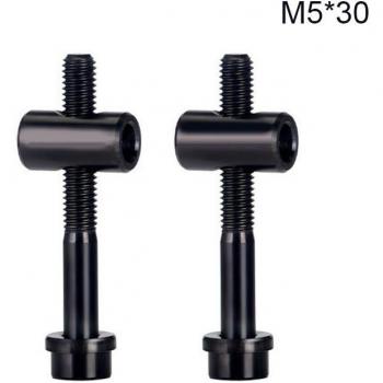 2 Pack M5*30/40mm Titanium Seat Post Bolts for Bicycles