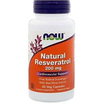 Capsules de resvératrol naturel 200 mg