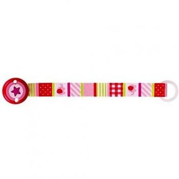Heimess Schnullerkette „Elefanten‑Glück“ – 21,5 cm Textil