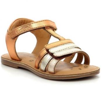 Sandales Diamanto Orange Cuivre Kickers