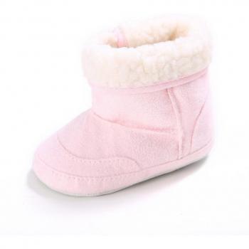 Bottes d'hiver en daim pour filles et garçons