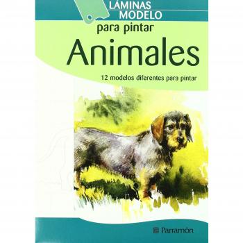 Láminas modelo para pintar animales