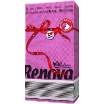 Papel Servilletas Red Label Fucsia – Caja de 25 piezas