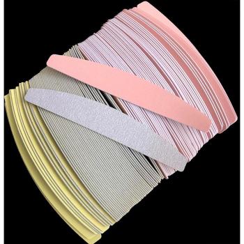 100 Uds Almohadillas de Lima de Uñas de Papel de Lija
