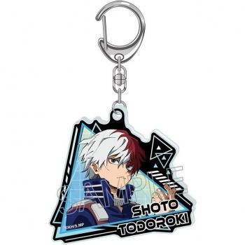 Porte-clés My Hero Academia Shoto Todoroki brillant