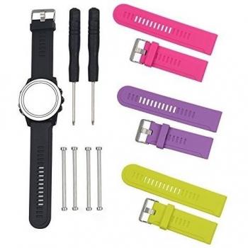 Correa deportiva BeneStellar para Garmin Fenix Fenix2 Fenix3 Fenix3 HR Quatix Quatix3 Tactix (3 Piezas)