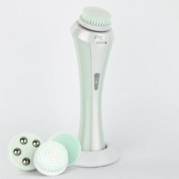 Jocca Set Cepillo Facial Limpieza Profunda y Revitalización de Piel con Cabezal de Masaje y Carga USB