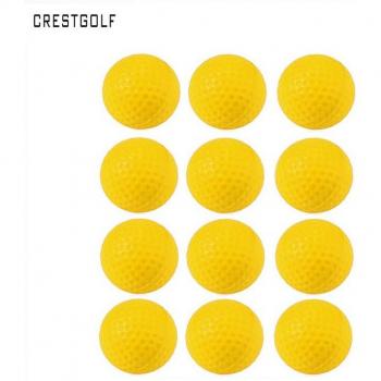 CRESTGOLF 50 Foam Sponge Golf Practice Balls