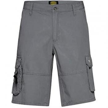 Bermuda Gris Wonder II de Diadora, Talla Mediana