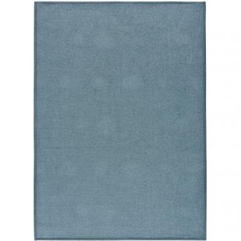 Atticgo Tapis Uni Lavable – Bleu Harris, Dimensions 80×150 cm